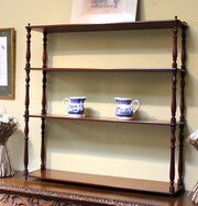 19thc. Mahogany Wall Shelves
