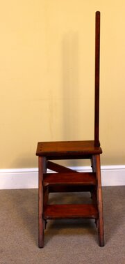 Mid Century Set Of Library Steps In Deal