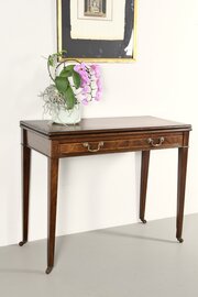 18th Century Mahogany Tea Table X132