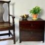 19th Century Small Mahogany Campaign Chest 