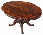 19th Century Victorian Rosewood Dining Table