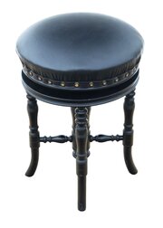 Antique 19th Century Ebonised Mahogany Piano Stool