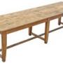 Antique 19th Century Large Refectory Dining Table 