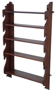 Antique 19th Century Mahogany Bookcase / Shelves