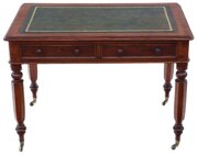 Antique 19th Century Mahogany Writing Desk Table