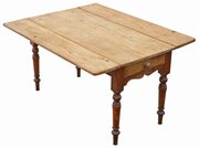 Antique 19th Century Pine & Fruitwood Table 