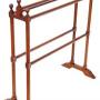 Antique C1900 Walnut Towel Rail Stand – Walnut 