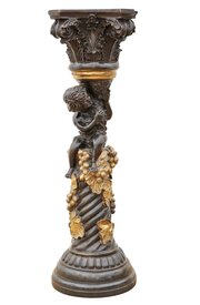 Antique Large Quality Bronze Jardiniere Pedestal