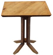 Antique C.1920 Rectangular Oak Occasional Table