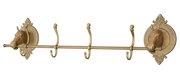  Horses Vintage C.1960 Brass Metal Hall Coat Stand