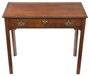 C.1800 Antique Georgian Mahogany Writing Table