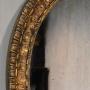 oval  gilt mirror