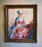 Historical Portrait Oil Painting By Paul Schier