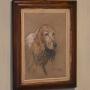 Pastel dog portrait by Wasdell Tricket