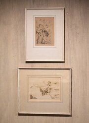 Two Prints From The Tempest By Marjorie L Davies