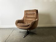 Rodney Kinsman Midcentury 1960s corduroy swivel l