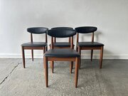Set Of Mid-century Schreiber Dining Chairs