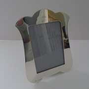 Antique English Sterling Silver Picture Frame 