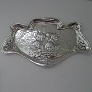 English Sterling Silver Tray - Reynolds Angels 