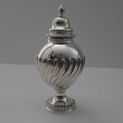 George Lll Solid / Sterling Silver Tea Caddy 1769