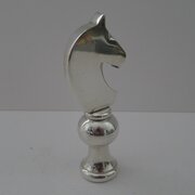 Hermes Paris, Silver Plated Bottle Opener - Chess 