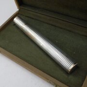 Modernist Italian Sterling (925) Silver Cigar Case