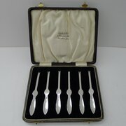 Set Six Silver Plated Lobster / Seafood Picks