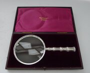 Victorian Solid / Sterling Silver Magnifying Glass