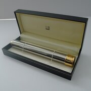 Vintage English Cased Alfred Dunhill Cigar Tube 