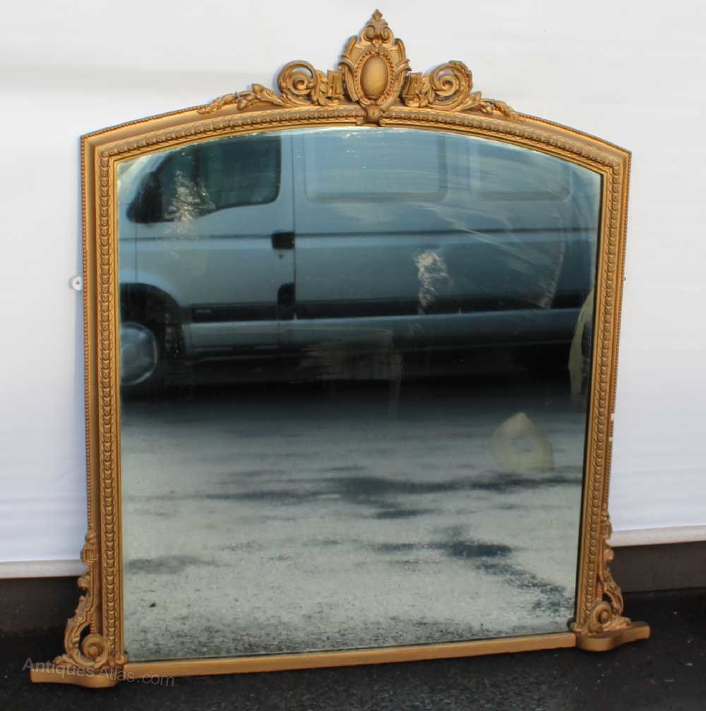 Antiques Atlas Original Paint 1900's.Gilt Mirror