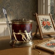 Art Nouveau Brass  Rosewood St