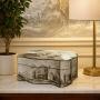 Extremely Rare Grisaille Belgian Bois de Spa Box