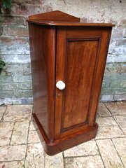 victorian mahogany pot cupboard Victorian mahogany pot cupboard