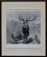 After Edwin Landseer – “The Monarch Of The Glen"