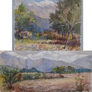 Himalayan Watercolours By Lady Gertrude Ellen Burrard