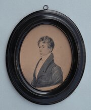 Miniature Portrait Of Charles Humfrey Jnr 1807-73