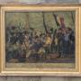 19th Century Crystoleum Napoleon’s Return from Elb