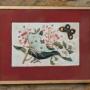 Antique Chinese Watercolour Painting Butterflies a