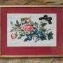Antique Chinese Watercolour Painting Butterflies &