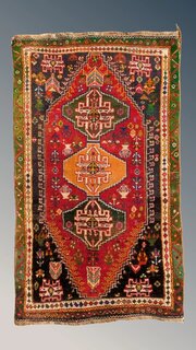 Attractive Kashgai Wool Rug Carpet