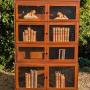 Barristers Bookcase 4 Tier Minty of Oxford
