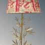 Good Large Toleware Foliage Lamp