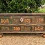 Indian Dowry Chest Hand Painted