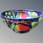 Large Maling Fruit Bowl Blue