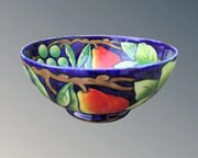 Large Maling Fruit Bowl Blue
