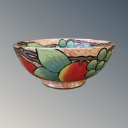 Large Maling Fruit Bowl Rare Design