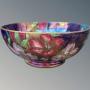 Large Maling Lustre Azalea Bowl