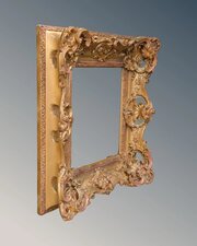 Outstanding Antique Gilt Wood Picture Frame