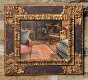 Palace In Madrid After The Oil Painting By Rogelio