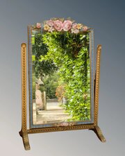 Pretty Barbola Easel Mirror Cheval